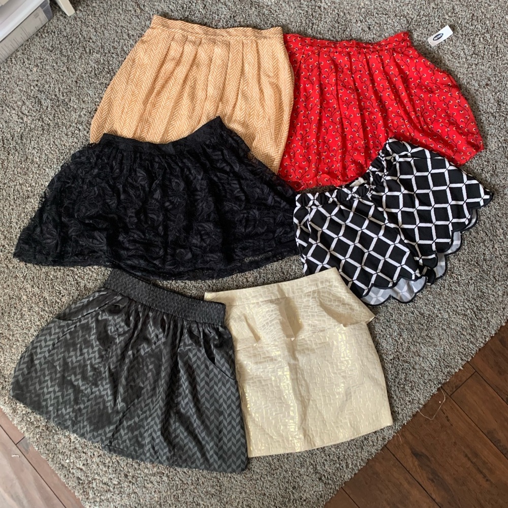 Skirt/Shorts bundle Size XS-S